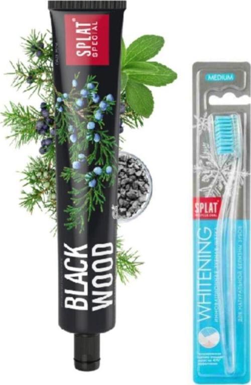 Blackwood Diş Macunu 75 Ml + Whitening Medium Diş Fırçası