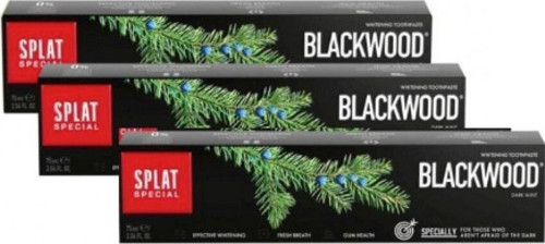 Blackwood Siyah Diş Macunu 75 Ml Güçlü Beyazlatma X3 Adet