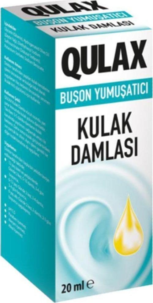Qulax Buşon Yumuşatıcı Kulak Damlası 20Ml