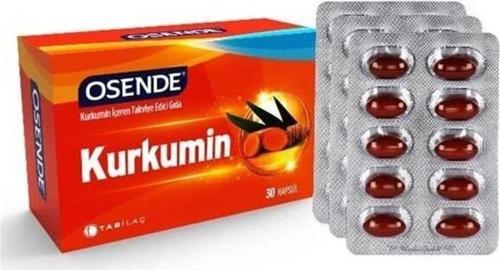 Osende Kurkumin Takviye Edici Gıda 30 Kapsül