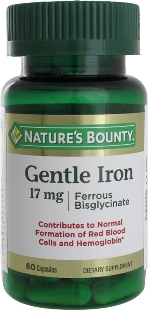 Gentle Iron 17 Mg 60 Kapsül