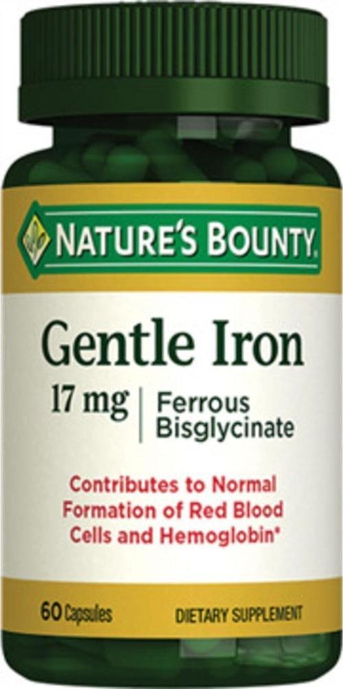 Gentle Iron 17 Mg Takviye Edici Gıda 60 Kapsül