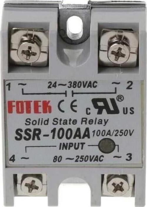 SOLİD STATE RÖLE 100A AC-AC
