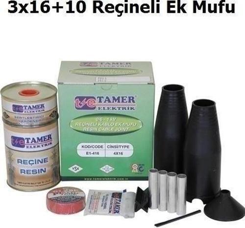 3X16+10 KABLO İÇİN REÇİNELİ EK MUF