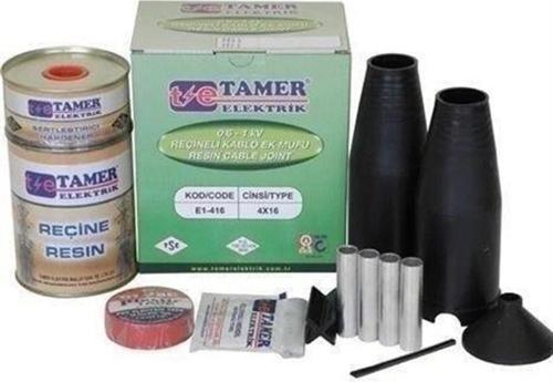 4X16 Kablo İçin Isı Büzüşmeli Ek Muf 1Kw