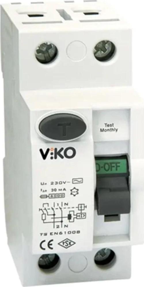 1X40A 30 mA KAÇAK AKIM ROLESİ