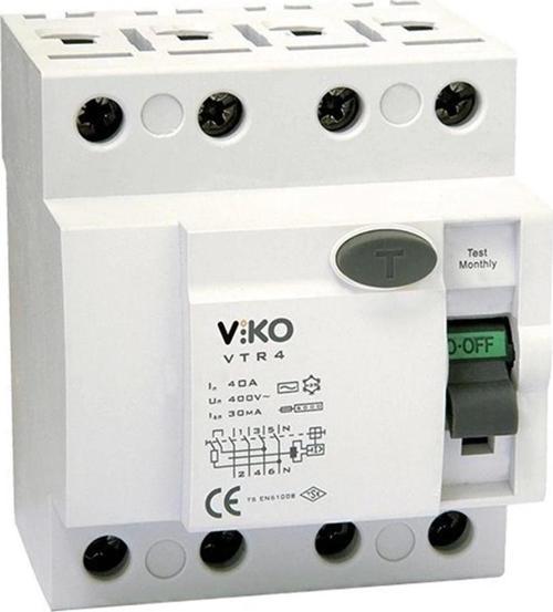 3X40 300 mA YANGIN KORUMA RÖLESİ