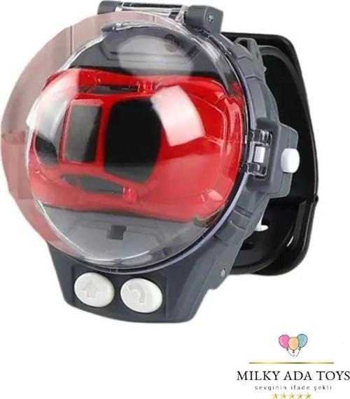 Saat Şeklinde Kolda Taşınan Ve Kumanda Edilen Mini Uzaktan Kumandalı Araç R/C Mini Car Wrıst Control
