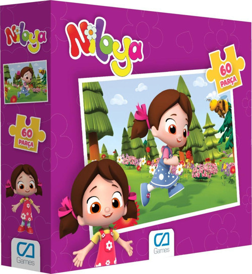 Niloya 60 Parça Puzzle Yapboz Seti 34 X 24 Cm