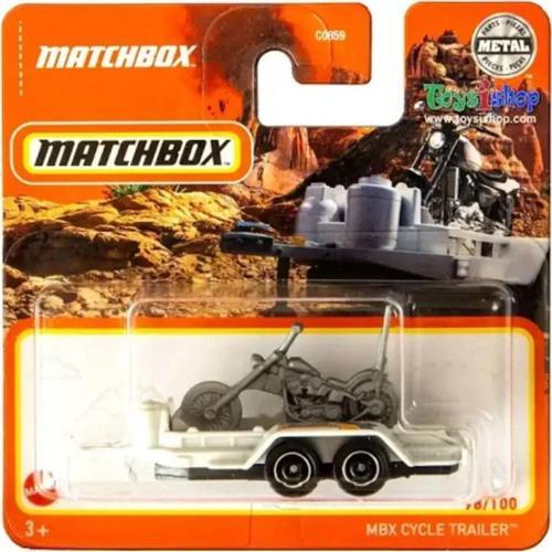 Mbx Cycle Traıler Tekli Metal Araçlar Hft19 1:64