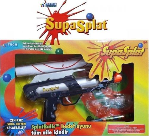 Supasplat Hedef Oyunu Paintball Silahı Gözlük Ve Boya Mermileri İle Birlikte