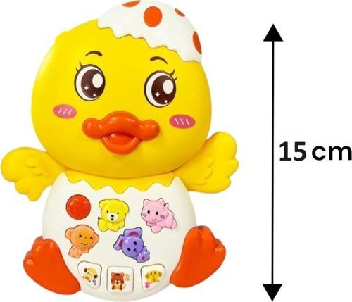 Işıklı Ve Müzikli Ördek Bebek Okul Öncesi Eğitici Piyano