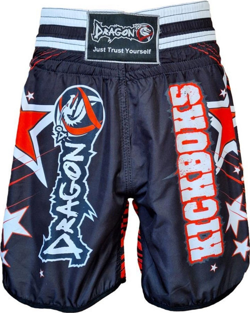 KB240 Kick Boks Şortu Dijital Baskılı Kick Boxing Antrenman Şortu