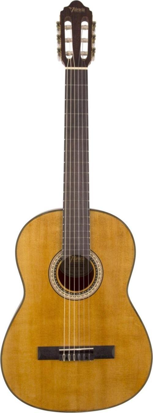 Vc404 Klasik Gitar, Scale 4/4, Naturel Mat, Kapak Sıtka
