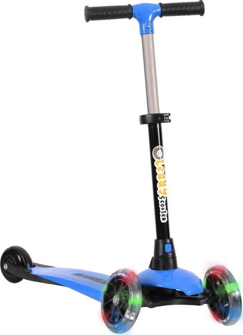 LEDDY MAVİ LED IŞIKLI 3 TEKERLEKLİ SCOOTER