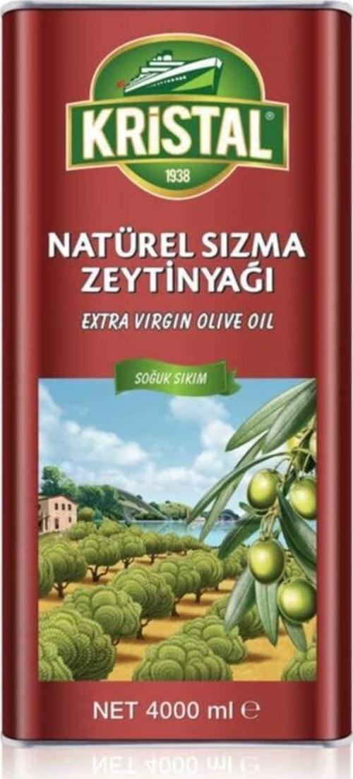Natürel Sızma Zeytinyağı Dg Teneke 4 L