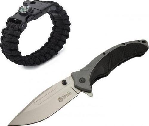 İsme Özel Kamp Çakısı İpli Brw. FST-3070-B 21.5 CM