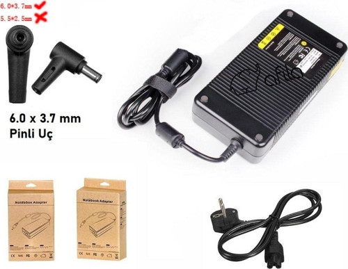 Asus ROG Zephyrus M16 GU603ZU-N3015W Notebook Adaptörü, Laptop Şarj Cihazı 180W