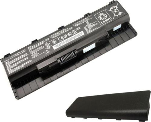 Asus N56vz-s4255h Uyumlu Notebook Bataryası - Laptop Pili2 Yıl Elektronik Garantili - Siyah