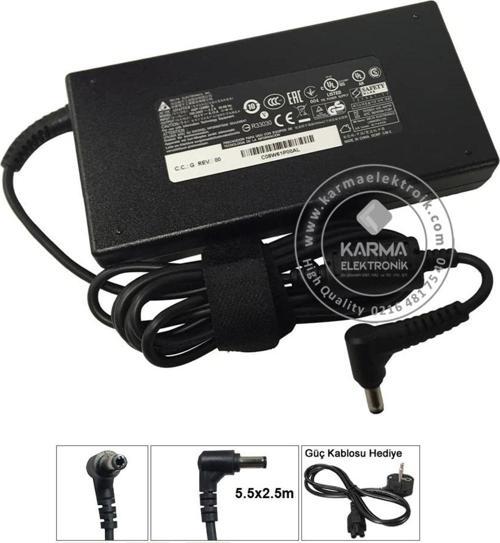 Asus N580G, N580GD Notebook Adaptörü, Şarj Aleti Cihazı 120W (Orijinal Üretici)