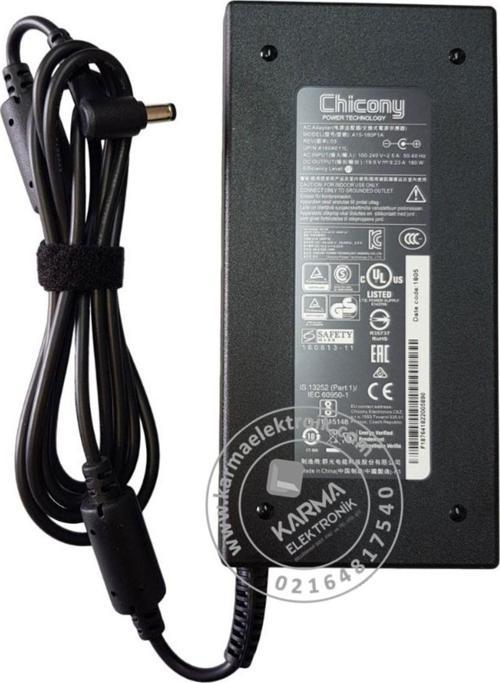 Asus N580GD-E4155T Notebook Adaptörü, Şarj Aleti Cihazı 180W (Orjinal Üretici)