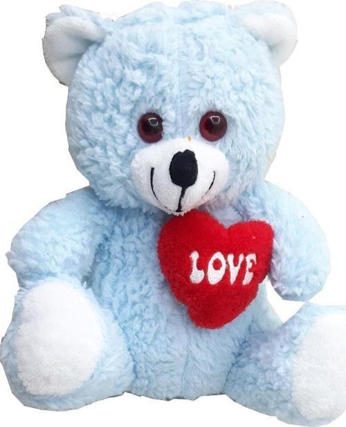 Sevgiliye Özel Hediye Oyuncak Peluş Kalpli Ayı 30 Cm