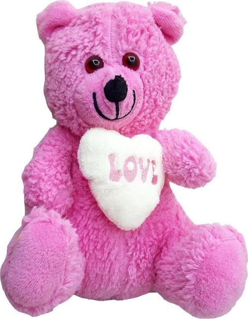 Sevgiliye Özel Hediye Oyuncak Peluş Kalpli Ayı 30 Cm