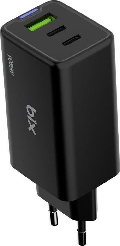Bx3p66g Gan 65w 2xtype-c 1X Usb 3 Portlu Hızlı şarj adaptörü