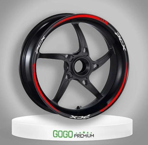 Reflektör Kırmızı Iv Honda Pcx Uyumlu 1 Set Jant Şeridi