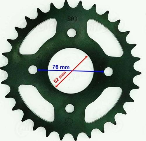Arka Dişli 520 30t İç 52mm 4 Delikli Atv Kymco 150