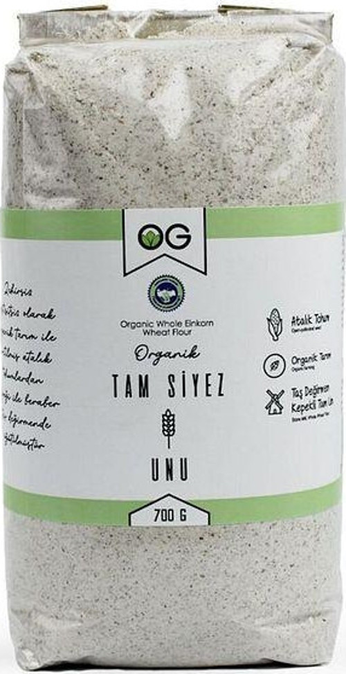 Organik Tam Siyez Unu 700 Gr