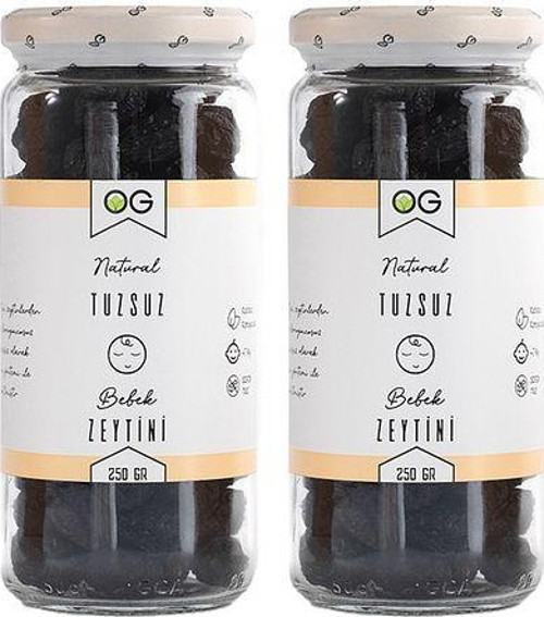 2'Li Tuzsuz Bebek Zeytini +7 Ay 250 Gr