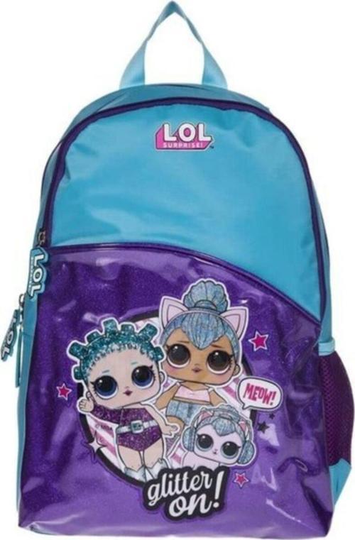 L.O.L Turkuaz Glitter On Okul Çantası Llçan20459