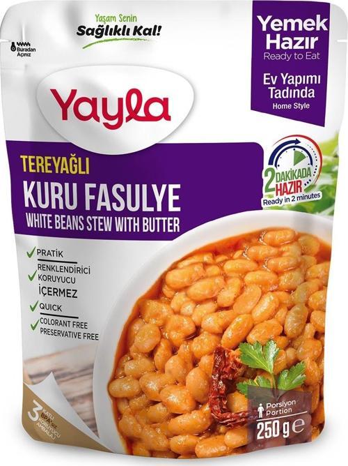 Yemek Hazır Tereyağlı Kuru Fasulye 250 gr
