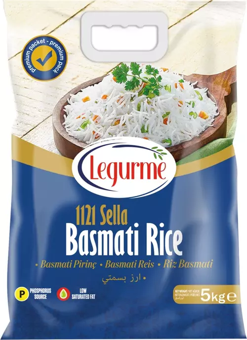Basmati Pirinç 1121 Sella 5 kg