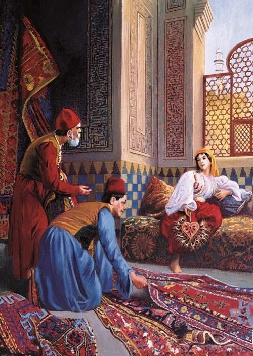 Halı Satıcıları 1000 Parça Puzzle