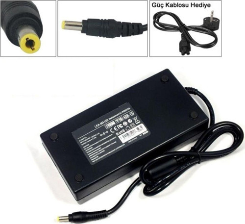 Monster Abra A5 V16.6.4 Notebook Adaptörü Şarj Cihazı (120W)