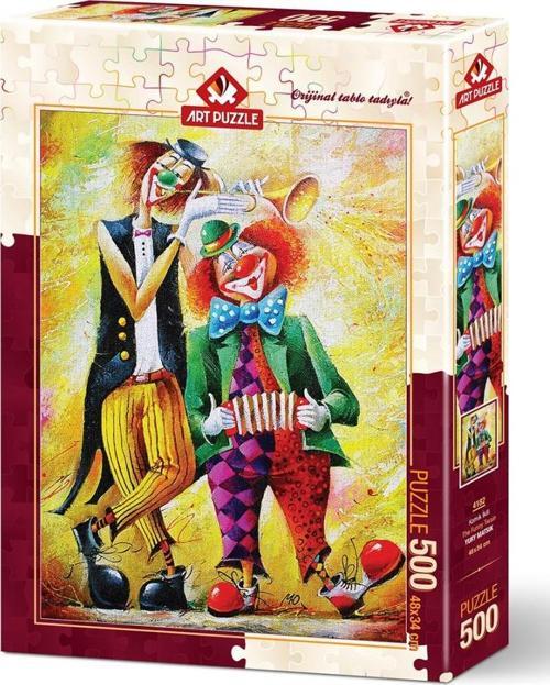 Komik İkili 500 Parça Puzzle
