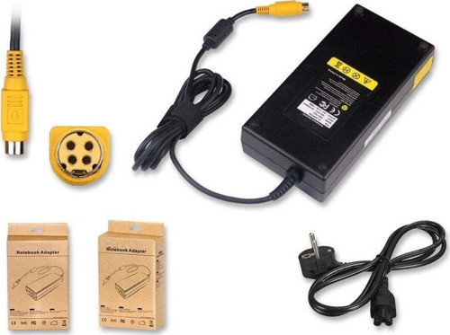 Toshiba Qosmio X870 X875 180W 4 Pin Notebook Adaptörü, Şarj Cihazı