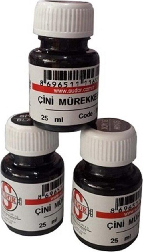 Mürekkep Çini 25Ml Mavi (1 Şişe)