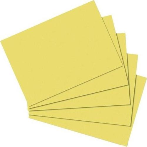 Herlitz Kartotek A6 100'lü Düz Sari HRLTZ10836484
