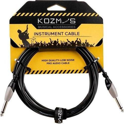 KCL-155-3M Siyah/Gri 3mt Enstrüman Kablosu