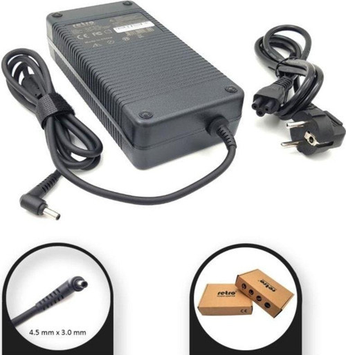 19.5v 11.8a Notebook Adaptör 230w (4.5*3.0mm) Mavi Uç Rpa-ac335