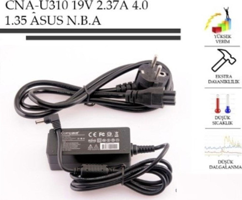 Zenbook Ux21a-k1010v Şarj Adaptörü (19v 2.37a 45w)