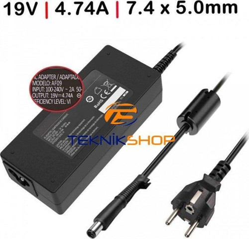 Compaq 2210b2510b notebook Adaptörü Şarj - 19v 4.74a (uc:5.0*7.4)