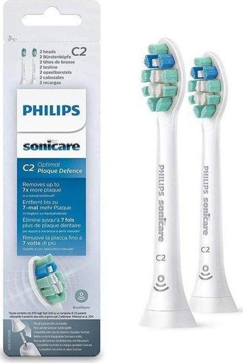 Sonicare HX9022/10 Optimal Plaque Defence Sonic 2'li Diş Fırçası Yedek Başlığı