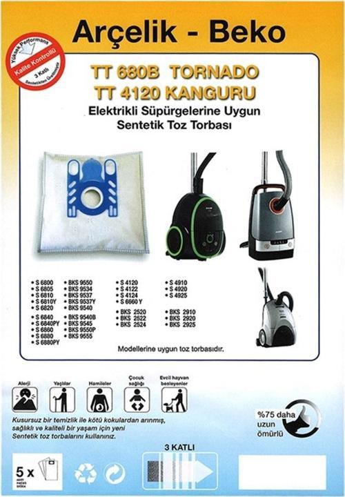 Arçelik S4120 Toz Torbası