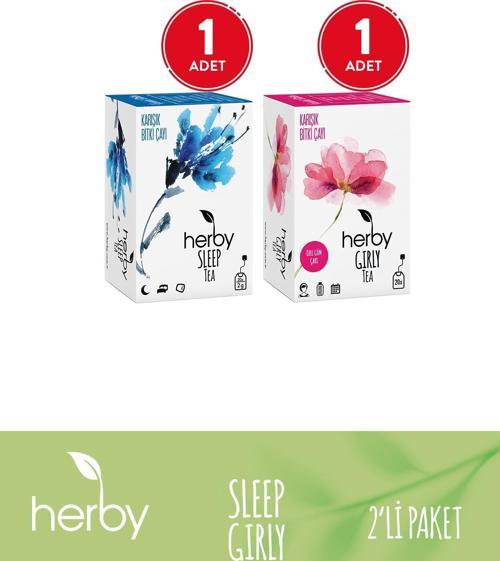 Bitki Çayı 2'li Özel Gün Rahatlama Paketi (Sleep Tea, Girly Tea)