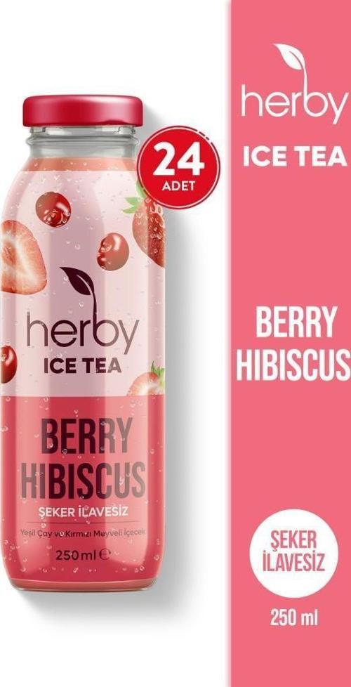 Ice Tea Berry Hibiscus Soğuk Çay Şeker İlavesiz 250 ml x 24