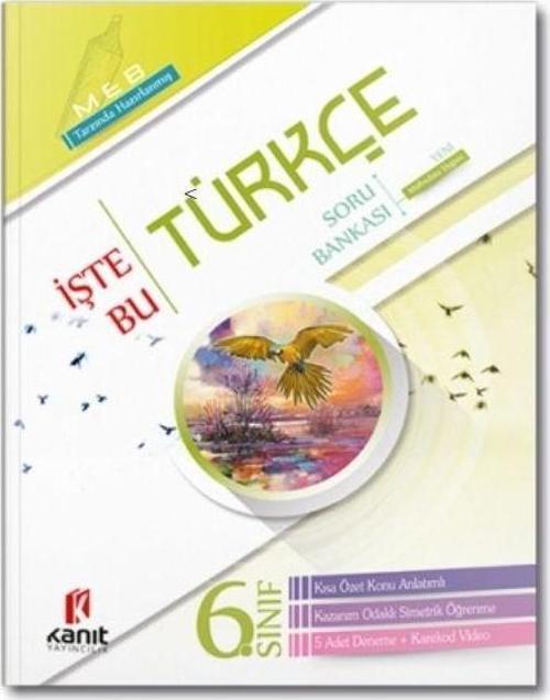 6. Sınıf Türkçe İşte Bu Soru Bankası Kanıt Yayınları